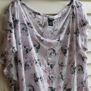 Torrid skull top